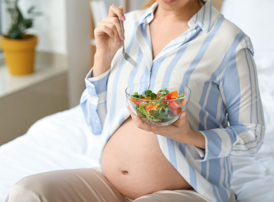Como a alimentação pode aliviar os sintomas da gestação